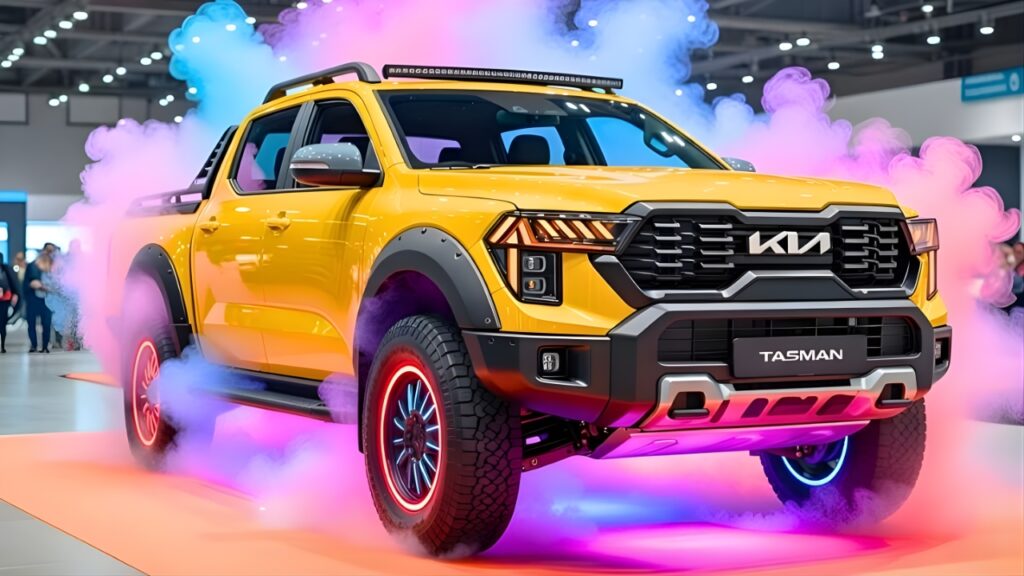 2026 Kia Tasman Pickup Preview - Design, Engine, Features & Off-Road Capability